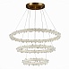 Люстра подвесная ST-Luce Золотистый/Прозрачный LED 1*160W 3000 - 6500K SL6105.203.03 - фото