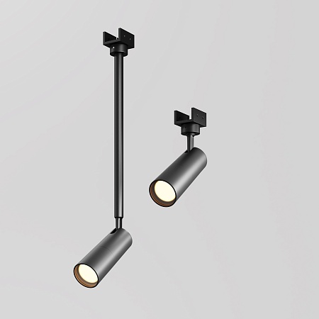 Уличный трековый светильник Focus led Elasity IP 3000К 8Вт 55° черный - фото