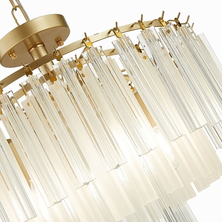 Светильник подвесной Шампань/Шампань, Прозрачный E14 5*40W SLE260103-05 - фото
