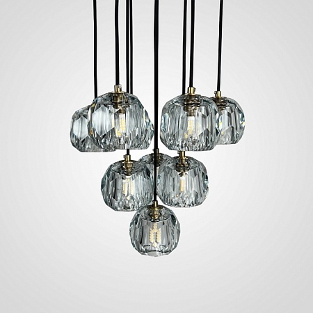 Люстра Boule De Cristal Round Cluster Chandelier 10 Imperiumloft 84597-22 - фото