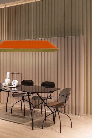 Светильник подвесной ST-Luce Оранжевый,Серый/Оранжевый,Серый LED 1*12W SL3001.723.01 - фото