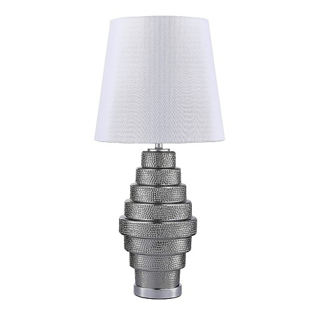 Прикроватная лампа ST-Luce Хром,Дымчатый/Серый E27 1*40W SL1001.104.01 - фото