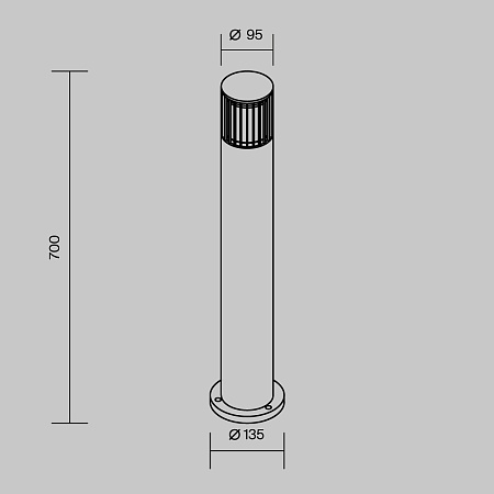 Ландшафтный светильник Outdoor O492FL-01GF - фото