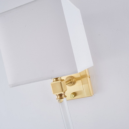 Бра Regina Andrew Crystal Sconce Brass Imperiumloft 149048-22 - фото