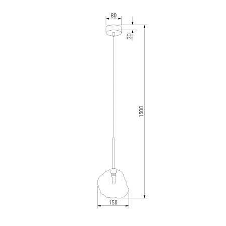 Подвесной светильник TK Lighting 11025 Lava Brown - фото