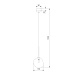 Подвесной светильник TK Lighting 11025 Lava Brown - фото