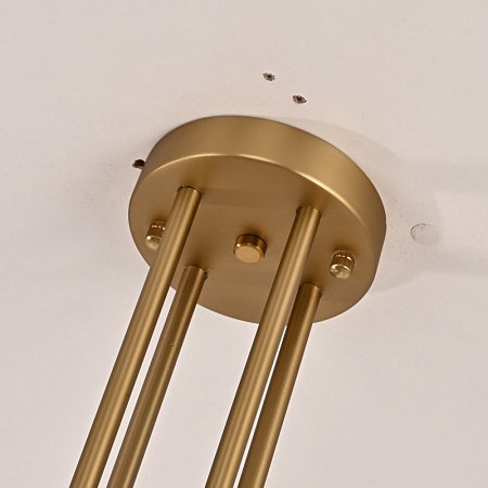 Люстра Canelle Round Chandelier 8 Modern Brass Imperiumloft 84600-22 - фото