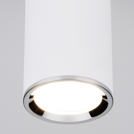 Накладной потолочный светодиодный светильник DLN101 GU10 WH белый Elektrostandard - фото