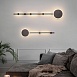 Настенный Светильник Mara H100 Black Трехцветный Свет Imperiumloft 224343-23 - фото