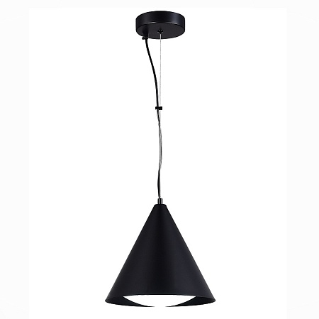 Светильник подвесной ST-Luce Черный/Черный LED 1*7W 3000K SL6501.403.01 - фото