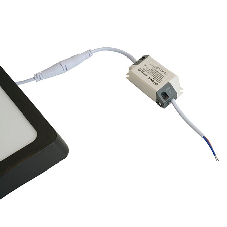 Светодиодный светильник Feron AL505 накладной 24W 4000K черный - фото