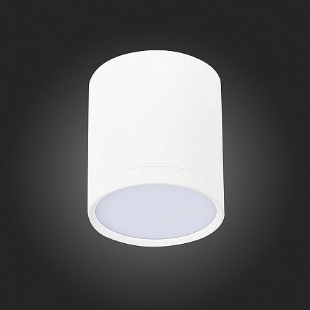 Светильник потолочный Белый LED 1*5W 3000K 390Lm Ra>90 120° IP20 D68xH75 170-240V ST113.532.05 - фото