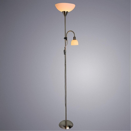 Торшер Arte Lamp DUETTO A9569PN-2SS - фото