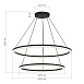 Светильник подвесной ST-Luce черный/прозрачный LED 1*96W 4000K SL1018.403.02 - фото