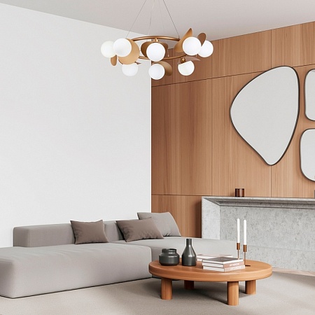 Светильник потолочный Золотистый/Белый G9 5*5W SLE220502-05 - фото