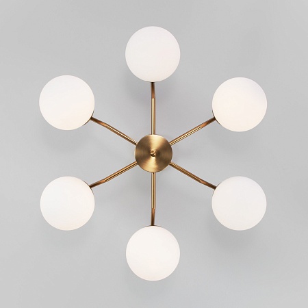 Потолочный светильник Eurosvet 70154/6 латунь - фото