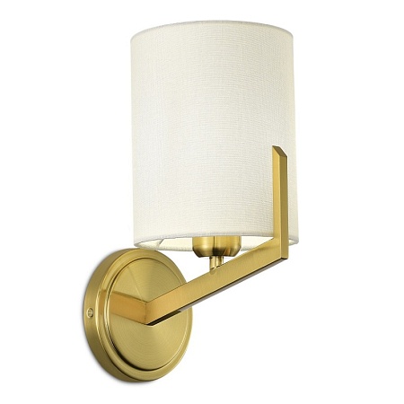 Светильник настенный Латунь/Белый E27 1*60W SLE3010-301-01 - фото