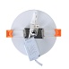 Светильник встраиваемый Белый LED 1*6W 3000K 468Lm Ra>80 120° IP20 D110xH20 170-240V ST104.502.06 - фото