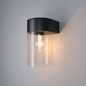 Настенный уличный светильник Atrani 35085/D черный Elektrostandard