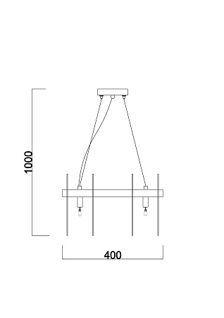 Подвесной светильник Freya Deserto FR5141PL-08BS1 - фото