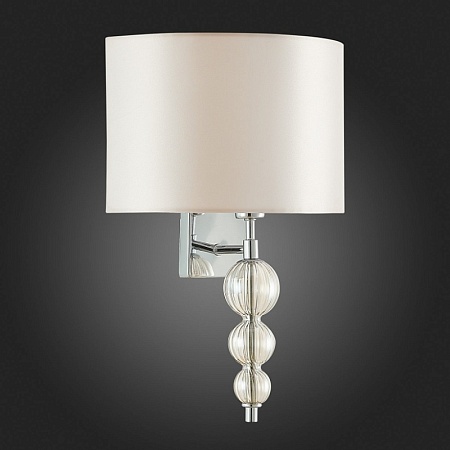 Светильник настенный Хром/Светло-бежевый E14 1*40W SLE105701-01 - фото