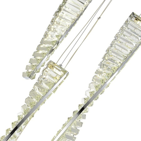 Светильник подвесной ST-Luce Хром/Прозрачный LED 1*55W 4000K SL6205.103.05 - фото