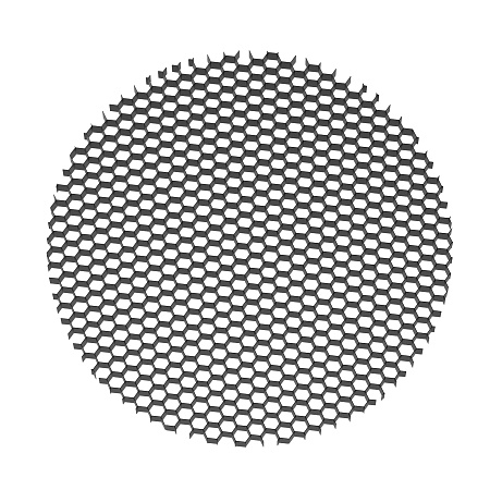 Светофильтр HoneyComb ⌀53мм  для Focus Led 20Вт - фото