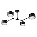 Светильник потолочный Черный/Черный E14 4*60W SLE183402-04 - фото