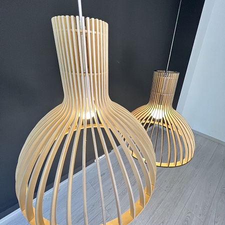 Подвесной Светильник Victo Натуральное Дерево Imperiumloft 194922-26 - фото