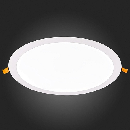 Св-к встр. Белый LED 1*24W 3000K 1 728Lm Ra80 110° IP20 D300xH8 90-265V ST209.538.24 - фото