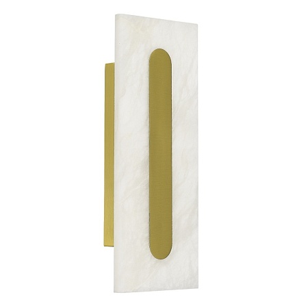 Светильник настенный ST-Luce золотистый/белый LED 1*6W 3000K / 4000K / 6000K SL6139.221.01 - фото