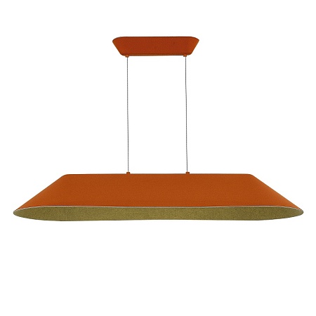 Светильник подвесной ST-Luce Оранжевый,Серый/Оранжевый,Серый LED 1*32W SL3001.823.01 - фото