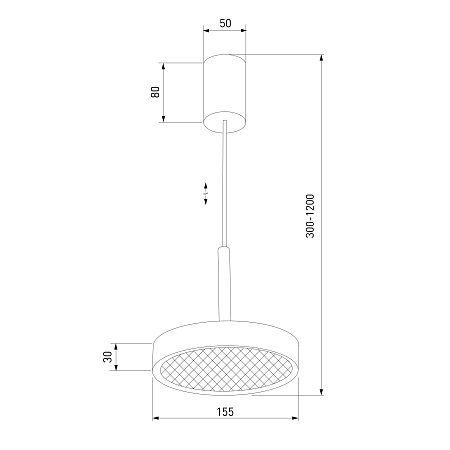 Подвесной светильник Plate 50260 LED Elektrostandard - фото
