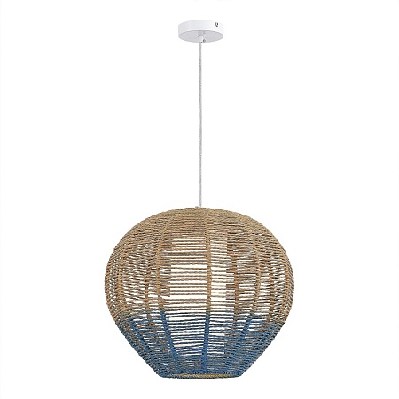 Светильник подвесной ST-Luce Белый/Бежевый,Синий E27 1*40W SL1514.513.01 - фото