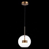 Светильник подвесной ST-Luce Латунь/Прозрачный LED 1*14W 3000K SL1133.233.01