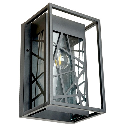 Светильник садово-парковый Feron PL641 на стену 60W 230V E27, черный - фото