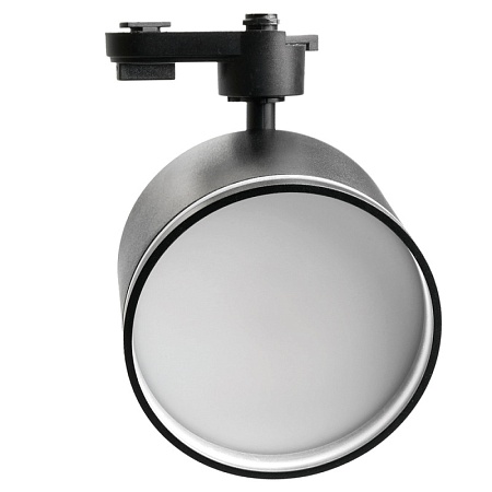 Светильник Feron AL127 трековый однофазный на шинопровод под лампу GX70, черный - фото