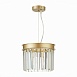 Светильник подвесной ST-Luce шампань/прозрачный E14 1*40W SL1624.203.01 - фото