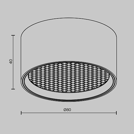 Потолочный светильник Technical C122CL-L7-4K-W - фото