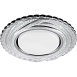 Светильник встраиваемый с белой LED подсветкой Feron CD4037 потолочный GX53 без лампы, прозрачный, хром - фото