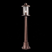 Светильник уличный наземный ST-Luce Темный кофе/Прозрачный, Темный кофе E27 1*60W SL080.415.01