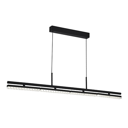 Светильник подвесной ST-Luce черный/прозрачный LED 1*32W 4000K SL1018.403.04 - фото