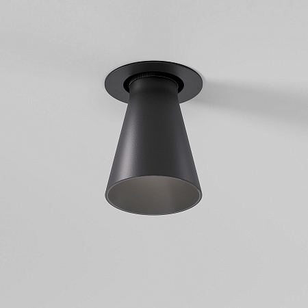 Светильник встраиваемый поворотный светодиодный Bell 8W 4000K черный 25097/LED Elektrostandard - фото