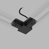 Соединитель электрический коннектор угловой с вводом питания для однофазного шинопровода 85012/00 Elektrostandard