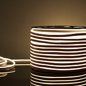 Светодиодный гибкий неон 220 В 9.6 Вт/м 120 Led/м 2835 IP67, односторонний дневной белый 4200 K, 50 м Гибкий неон 220V 9,6W 120Led 2835 IP67 односторонний дневной белый, 50 м Elektrostandard