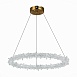 Люстра подвесная ST-Luce Золотистый/Прозрачный LED 1*58W 3000 - 6500K SL6105.203.01 - фото