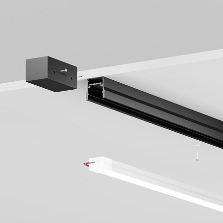 Профиль 3м Elasity IP накладной черный - фото