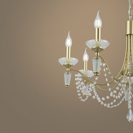 Люстра Freya Zoe FR2009PL-07G - фото