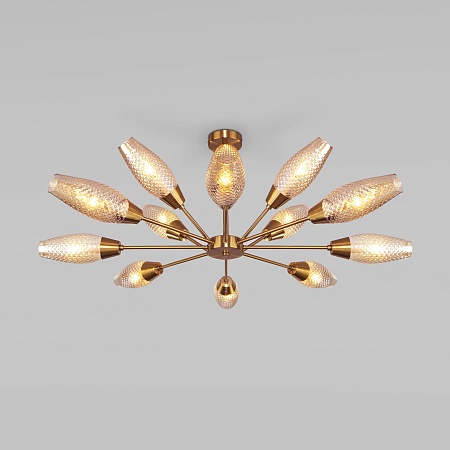 Потолочный светильник Eurosvet 60140/12 золото - фото