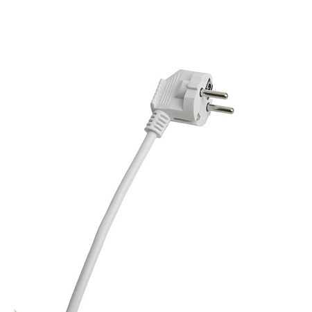 Сетевой фильтр 4-местный с/з STEKKER HM20-41-02 3x1мм2, 1,8 м, серия Optima, белый - фото